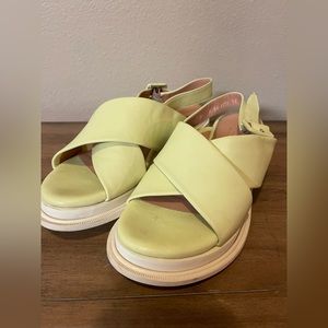 Robert Clergerie leather Slingback Sandals